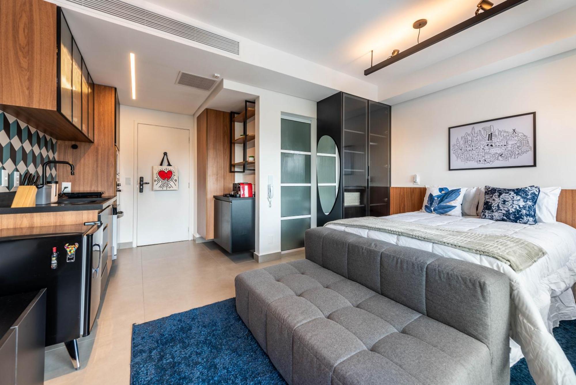 Apartamento Pop Grafite 708 - Moderno Entre Pinheiros E Madalena
